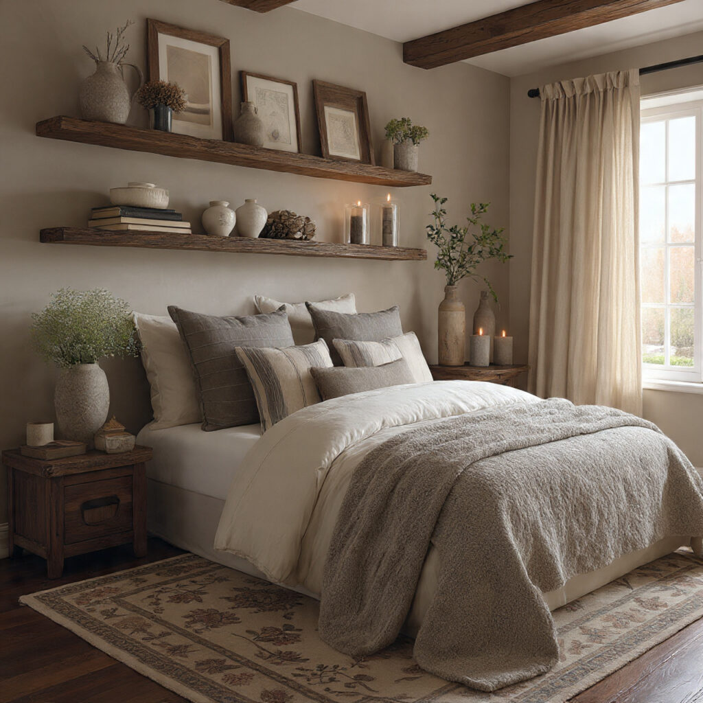 25 Charming English Cottage Bedroom with These Décor Tips 17 Cottage-Style Rugs