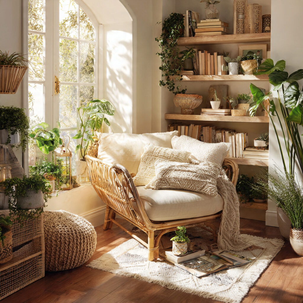 24 Boho Living Room Ideas for a Cozy, Stylish & Creative Home Space 17 Cozy Reading Corners With Personality