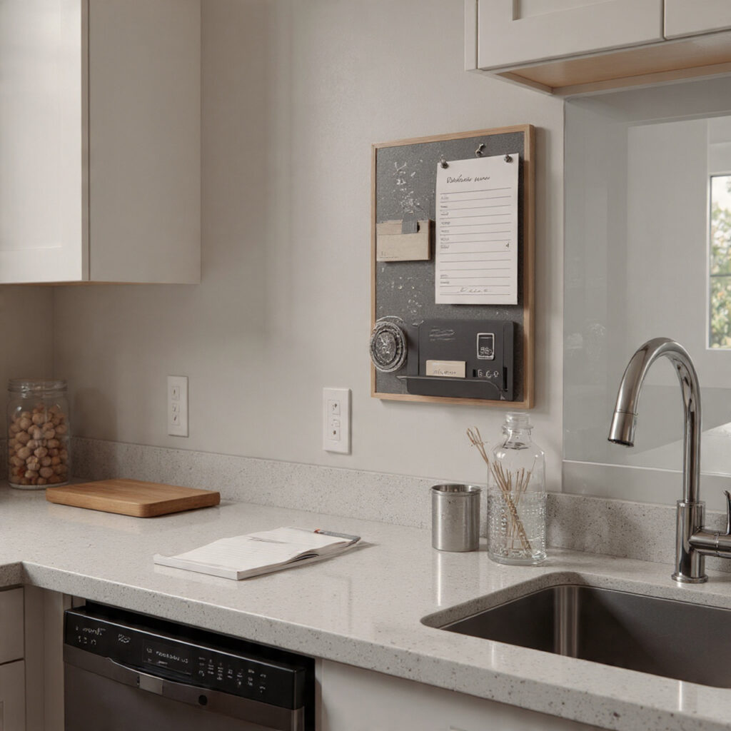 25 Smart Kitchen Counter Organization Ideas to Cut Clutter Fast 24 Create a Slim Command Center