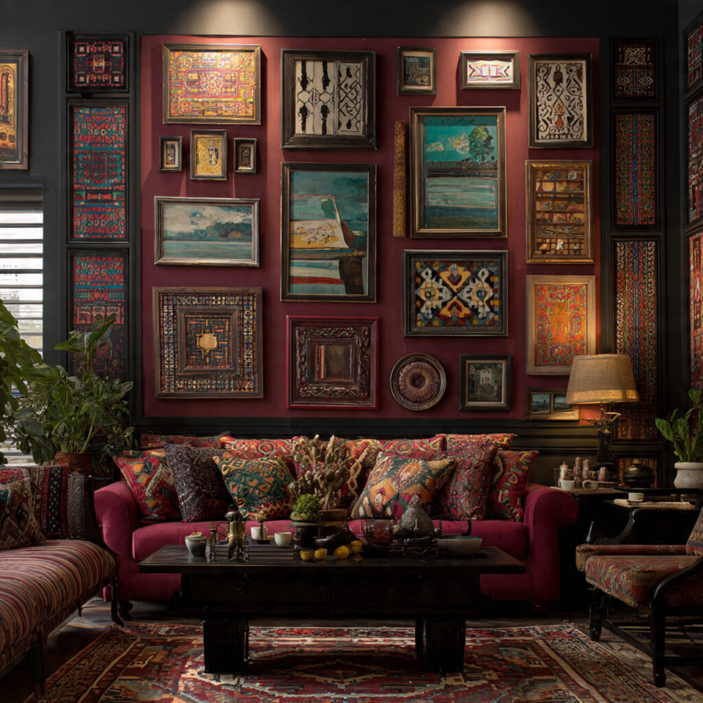 Cultural Theme Gallery Wall