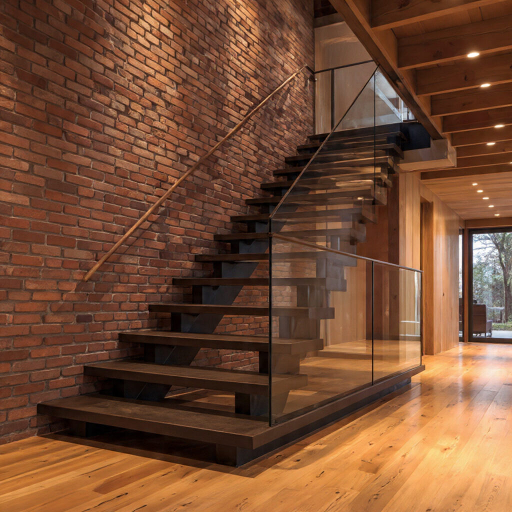 22 Stunning Floating Staircase Ideas for a Sleek, Open Interior 5 Customizable Material Choices