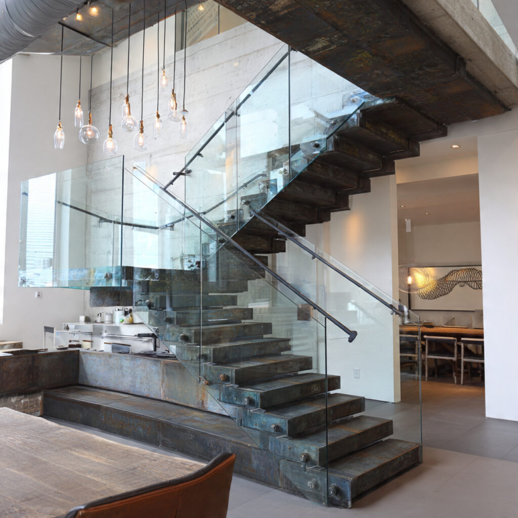 22 Stunning Floating Staircase Ideas for a Sleek, Open Interior 12 Durability Across Materials