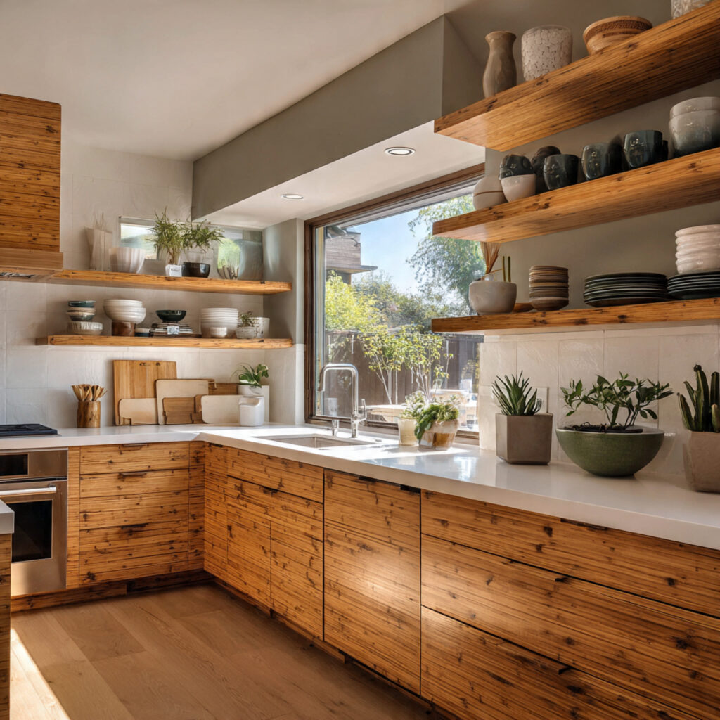 25 Best Eco-Friendly Green Kitchen Tips to Upgrade Your Space 1 Eco-Friendly Cabinets