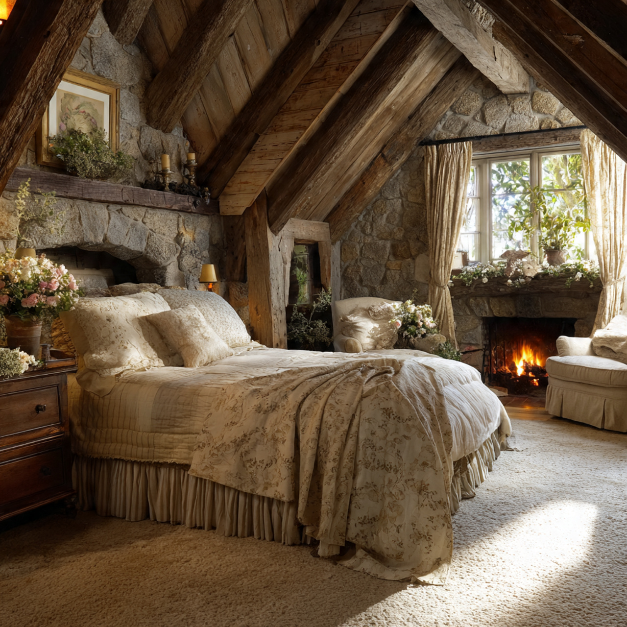 25 Charming English Cottage Bedroom with These Décor Tips 27 English Cottage Bedroom