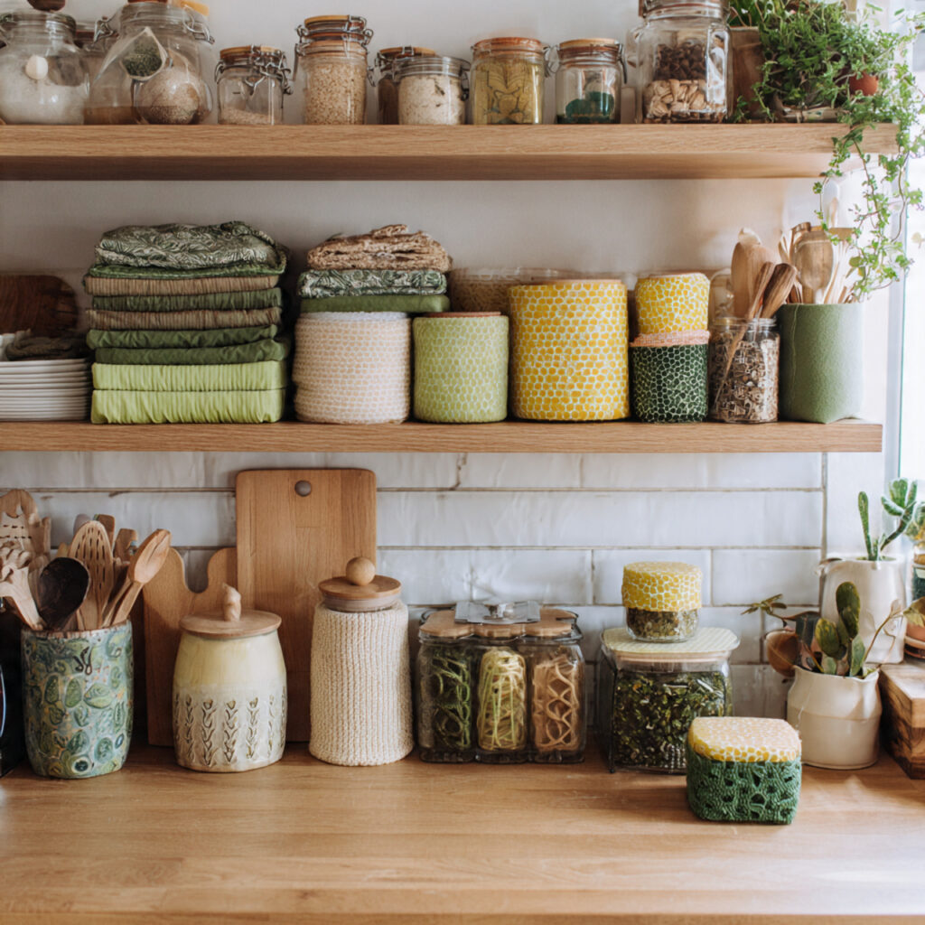25 Best Eco-Friendly Green Kitchen Tips to Upgrade Your Space 22 Food Storage Innovations