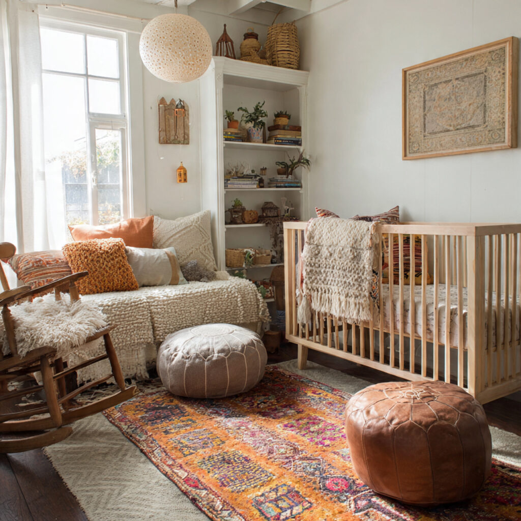 25 Boho Nursery Inspiration: Create a Calm, Stylish Baby Room You’ll Love 24 Global-Inspired Textiles