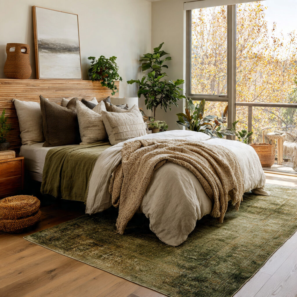 Green Area Rugs
