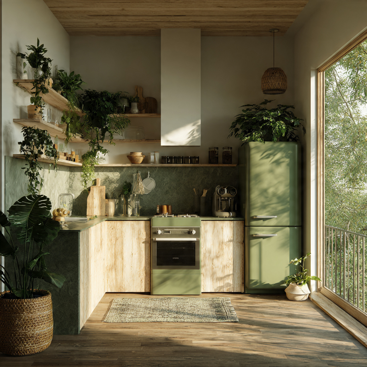 25 Best Eco-Friendly Green Kitchen Tips to Upgrade Your Space 27 Green Kitchen