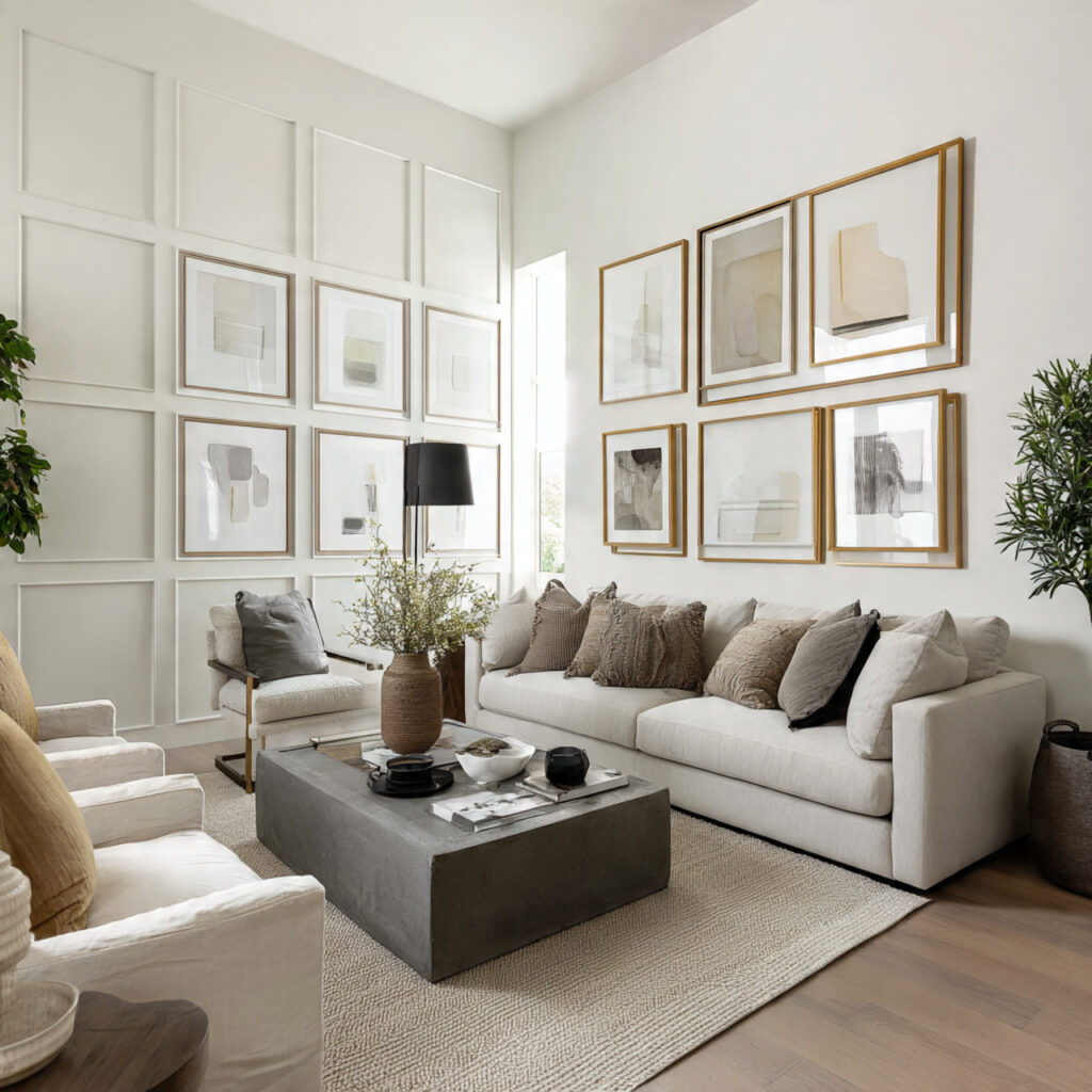 Grid Style Gallery Wall