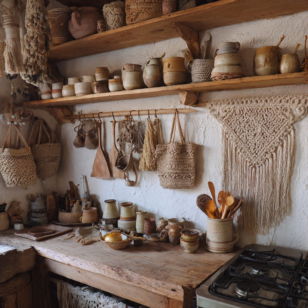 Boho Kitchen: 25 Inspiring Ideas for a Cozy, Eclectic Space 9 Handcrafted Décor