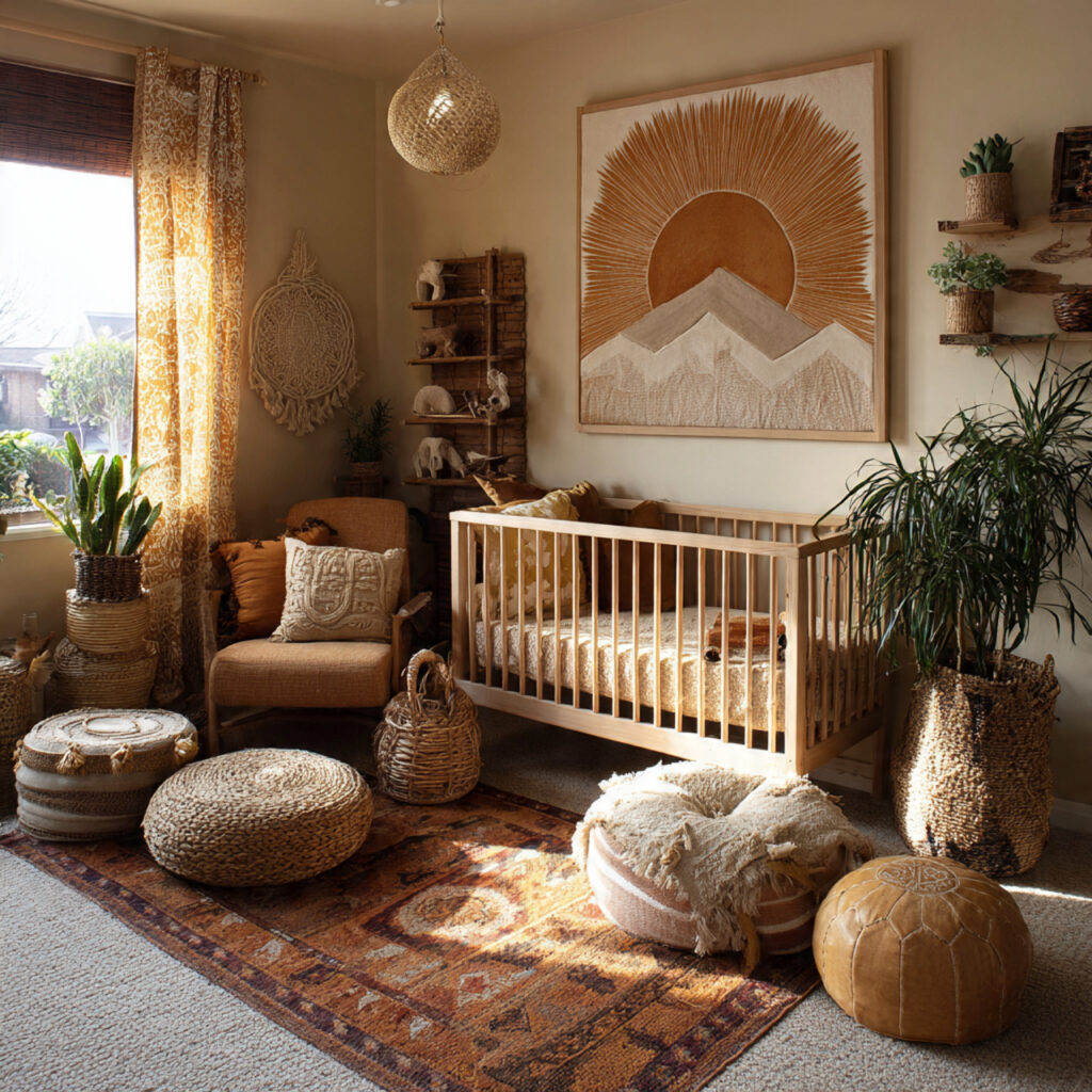 25 Boho Nursery Inspiration: Create a Calm, Stylish Baby Room You’ll Love 8 Handmade Décor Pieces