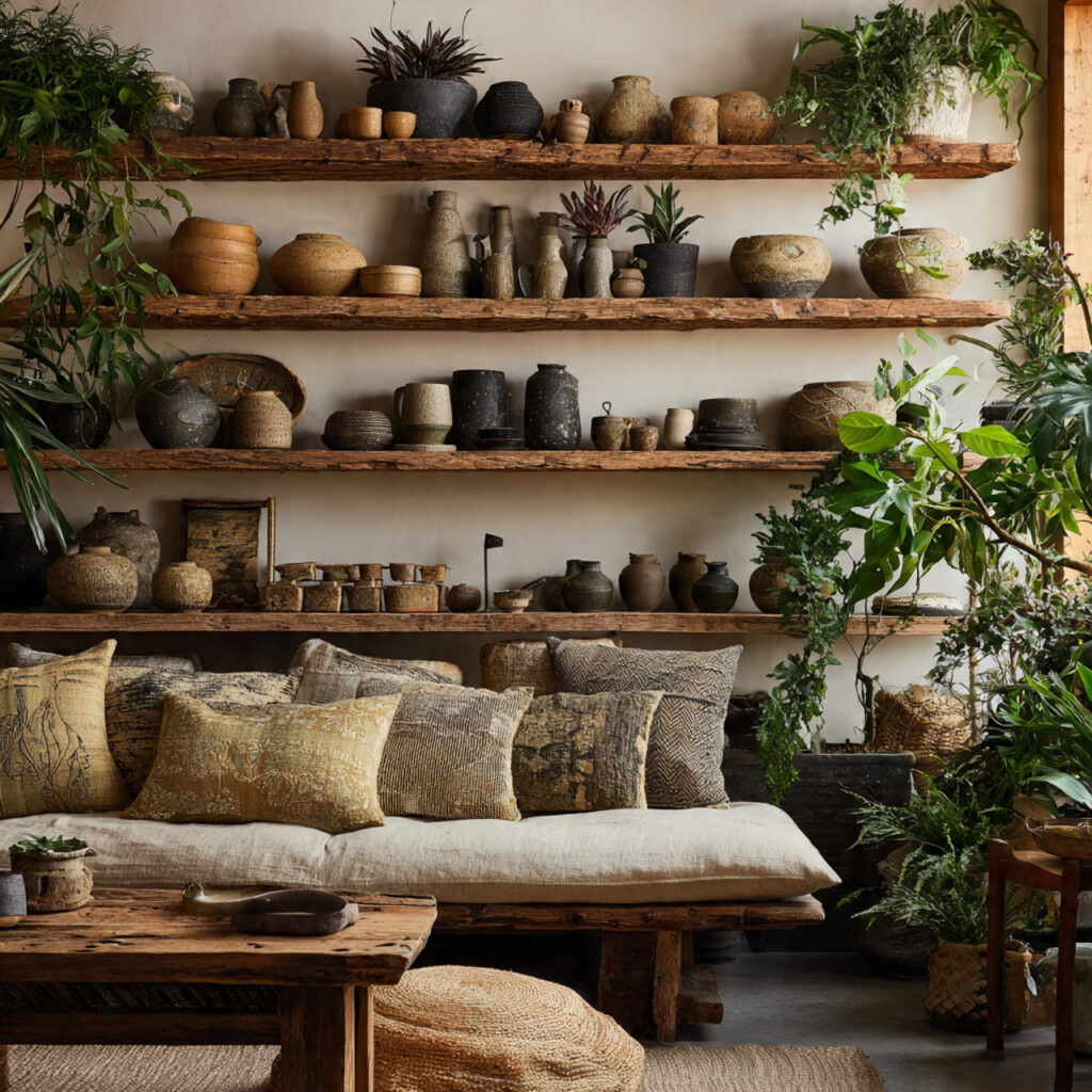 24 Boho Living Room Ideas for a Cozy, Stylish & Creative Home Space 19 Handmade Pottery and Ceramics