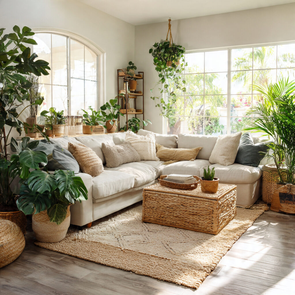 24 Boho Living Room Ideas for a Cozy, Stylish & Creative Home Space 2 Indoor Plants That Bring Life to the Space