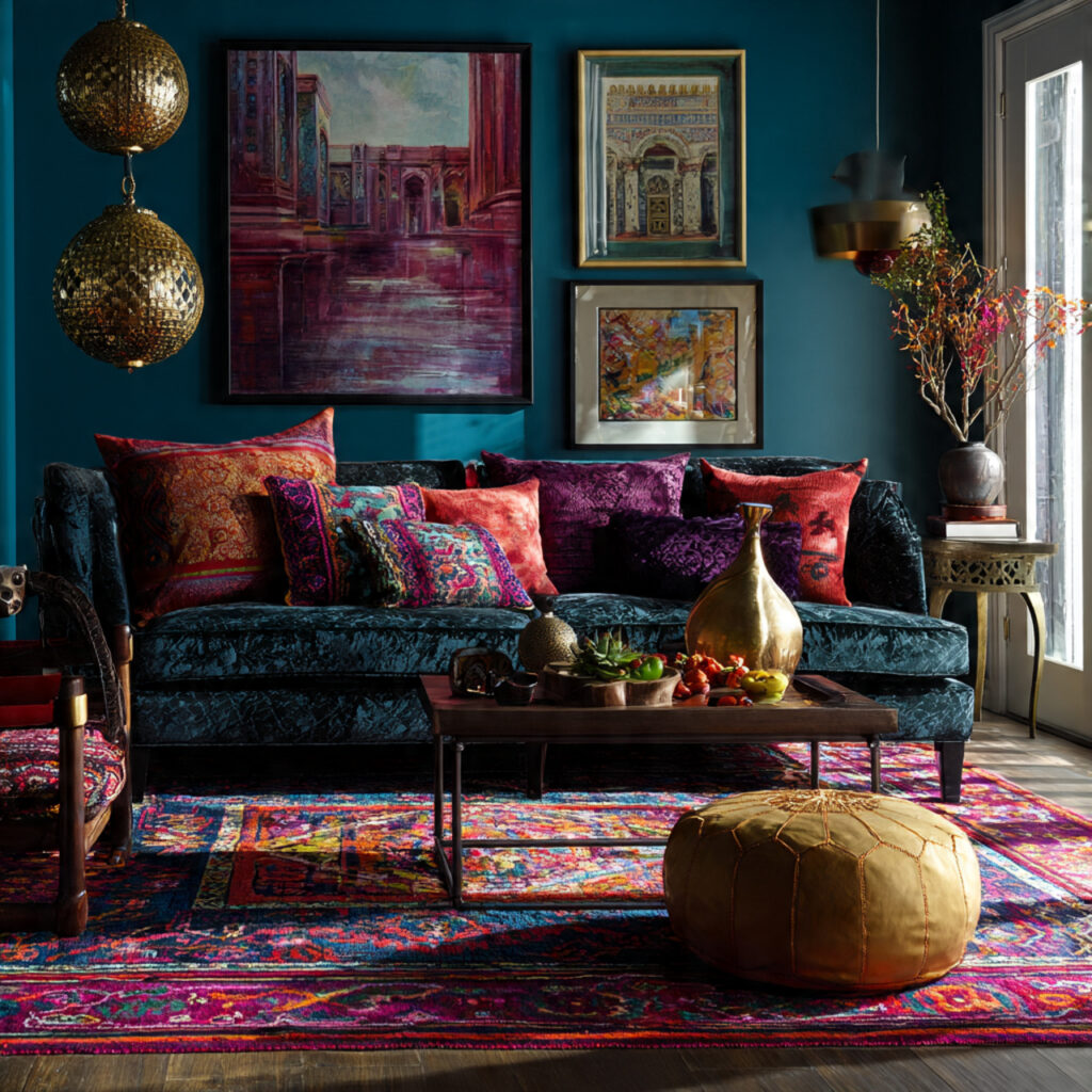 24 Boho Living Room Ideas for a Cozy, Stylish & Creative Home Space 13 Jewel Tones for a Bold Expression