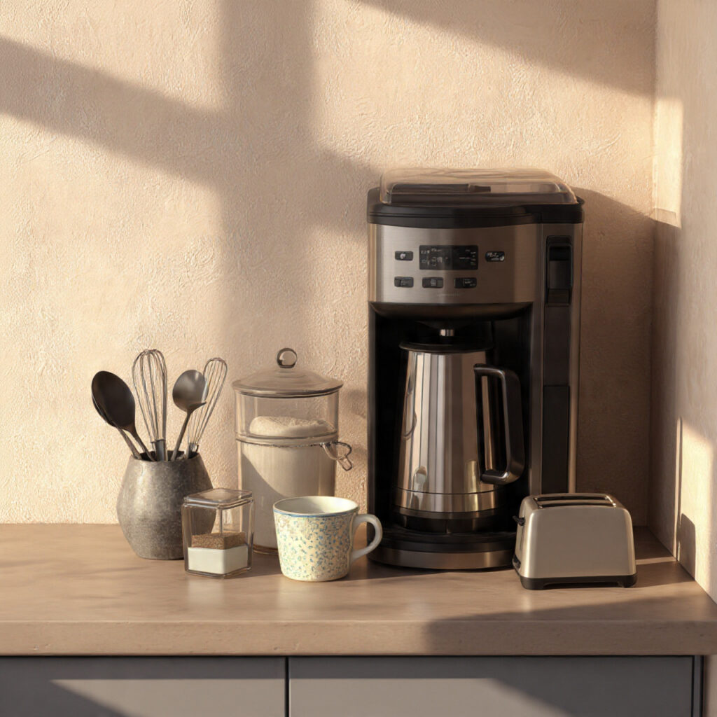 25 Smart Kitchen Counter Organization Ideas to Cut Clutter Fast 2 Keep Only Daily Appliances on the Counter