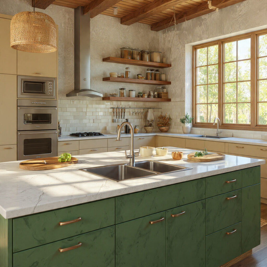 24 Stunning Kitchen Island Ideas to Transform Your Cooking Space 16 Kitchen Island with Built-In Sink