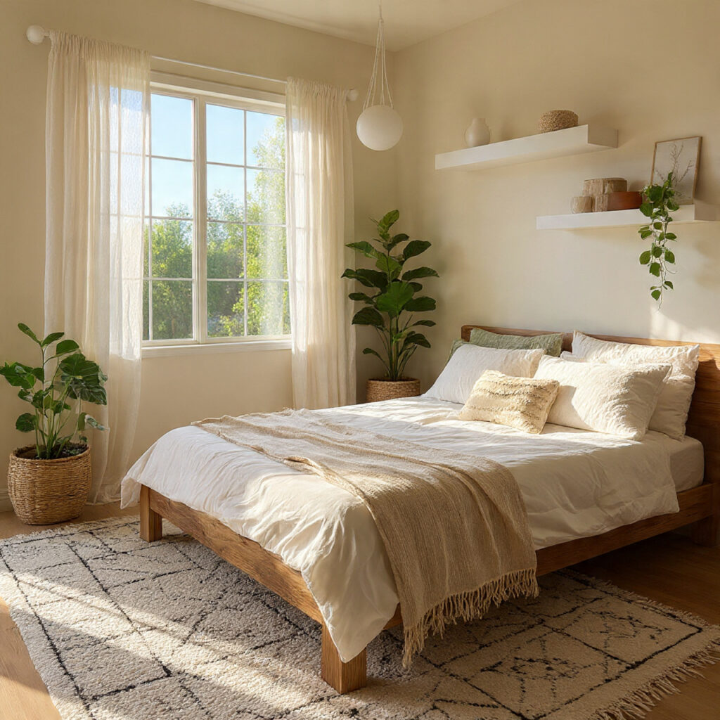 25 Breezy Summer Bedroom Inspiration for a Light and Airy Retreat 6 Lightweight Throw Blankets