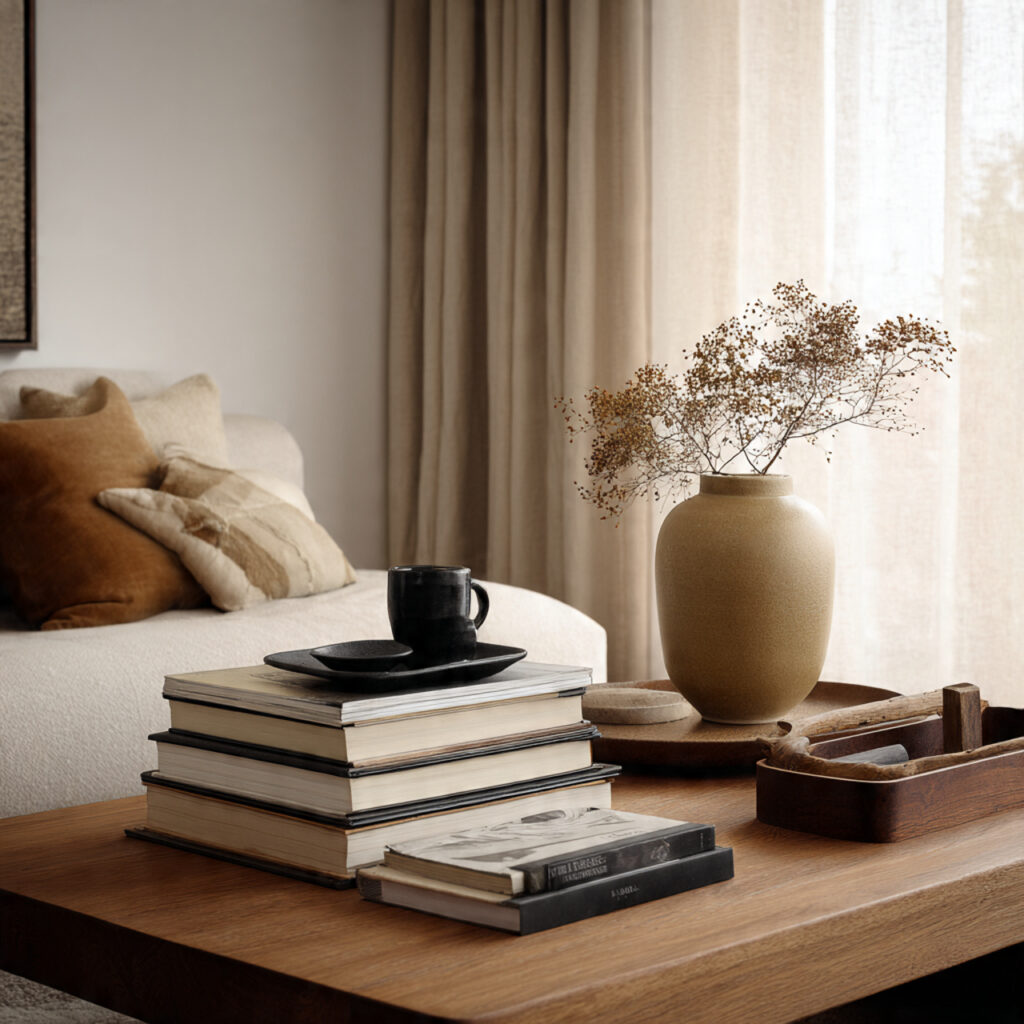 Living Room Table Decor