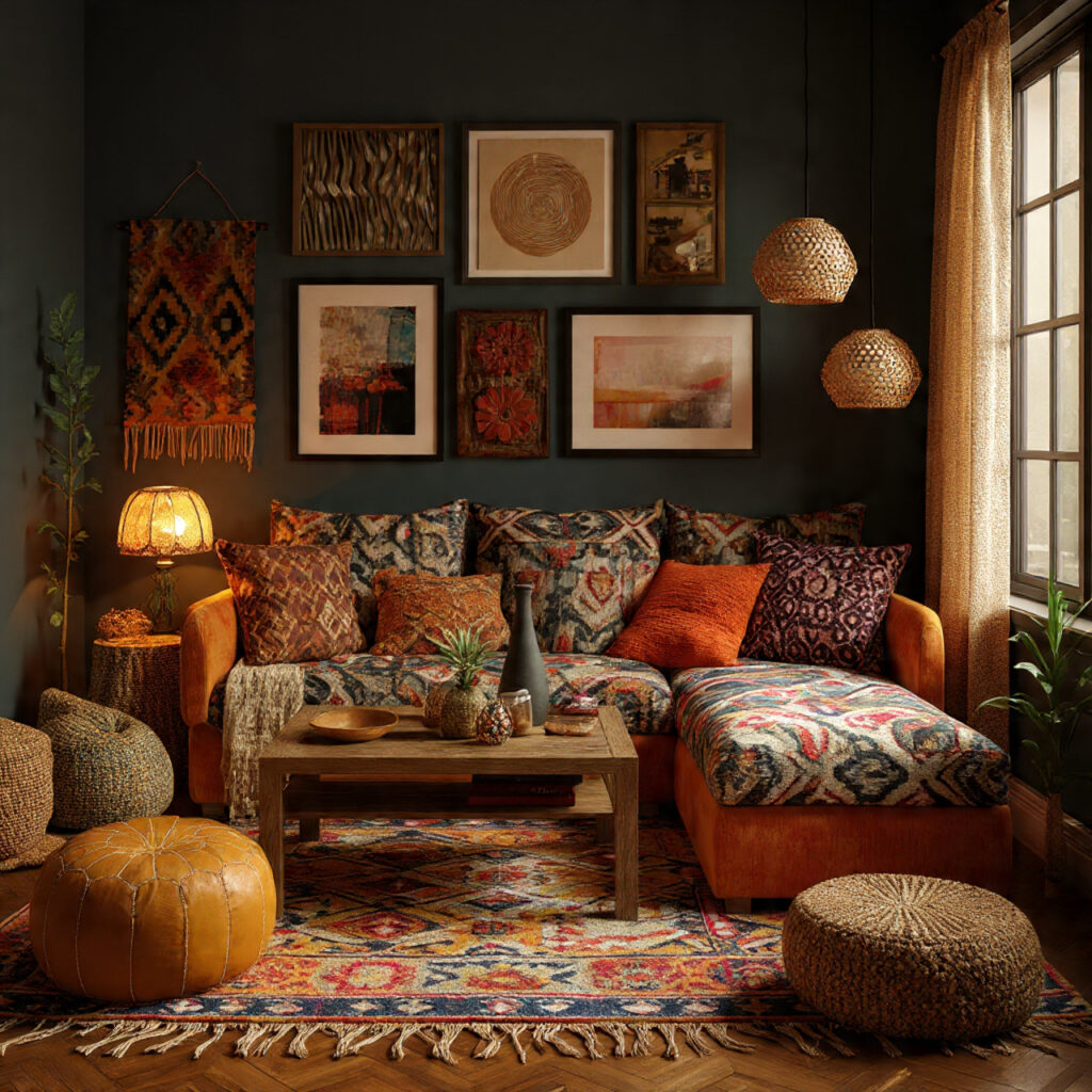 24 Boho Living Room Ideas for a Cozy, Stylish & Creative Home Space 21 Low Seating for an Intimate Feel