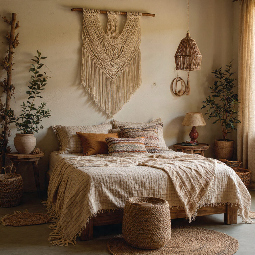 Hang a Macramé Wall Feature