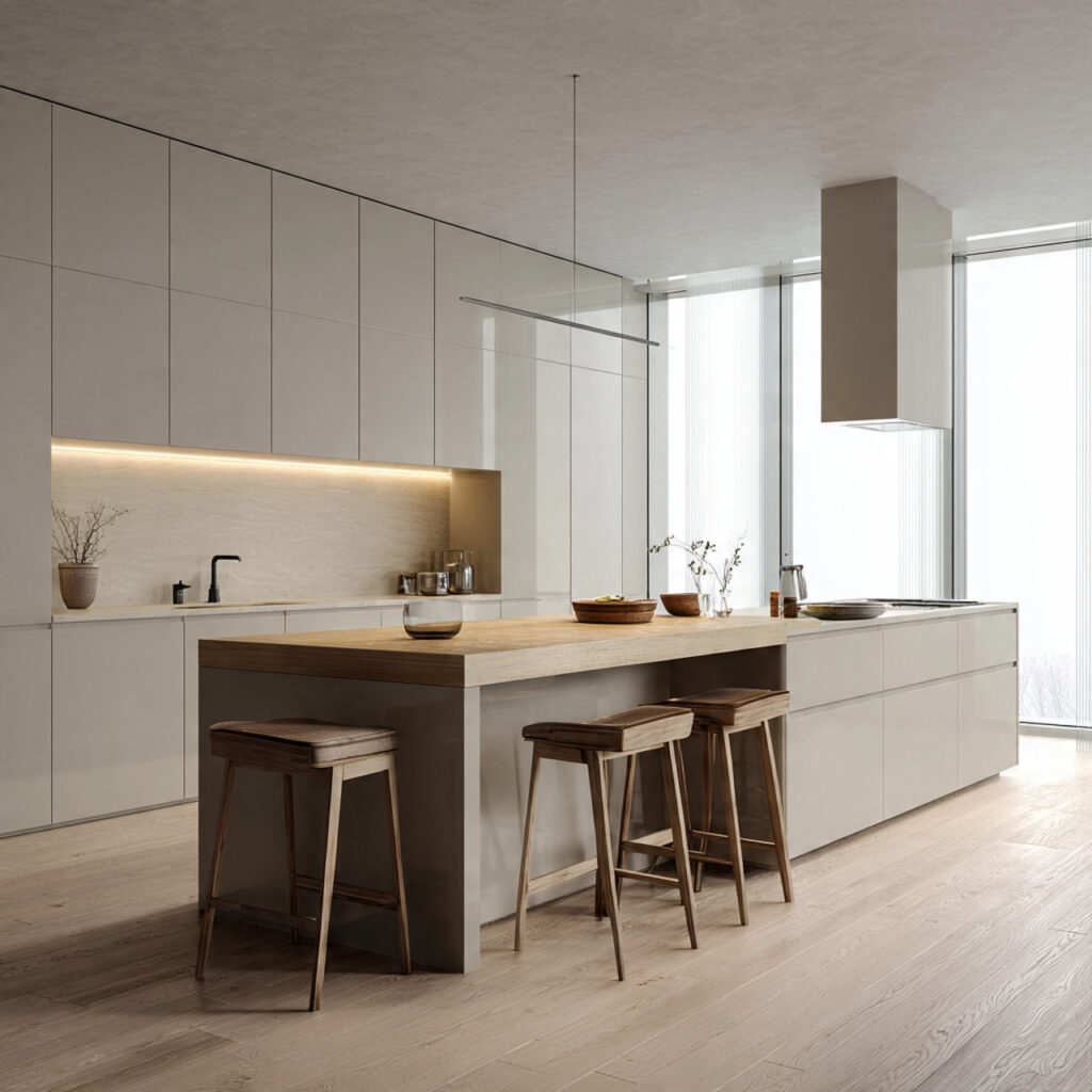 24 Stunning Kitchen Island Ideas to Transform Your Cooking Space 17 Minimalist Kitchen Island