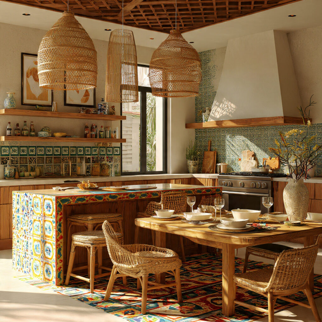 Boho Kitchen: 25 Inspiring Ideas for a Cozy, Eclectic Space 8 Mix-and-Match Furniture