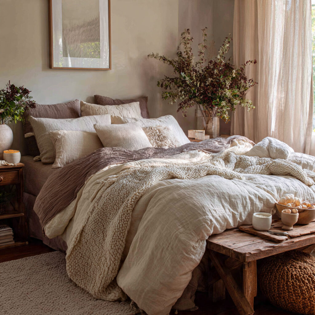 Create a Mixed-Texture Bed Setup