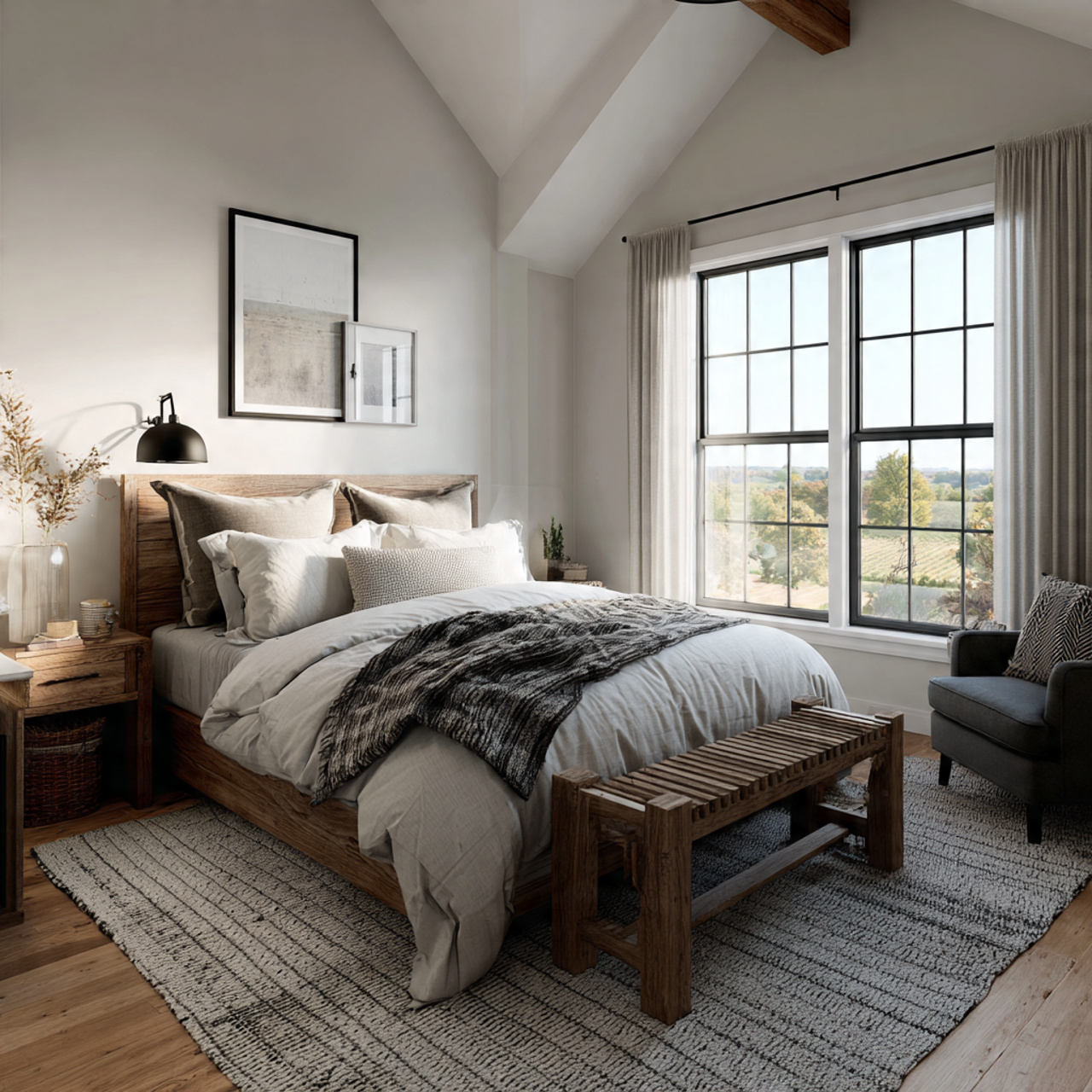 Modern Farmhouse Bedroom