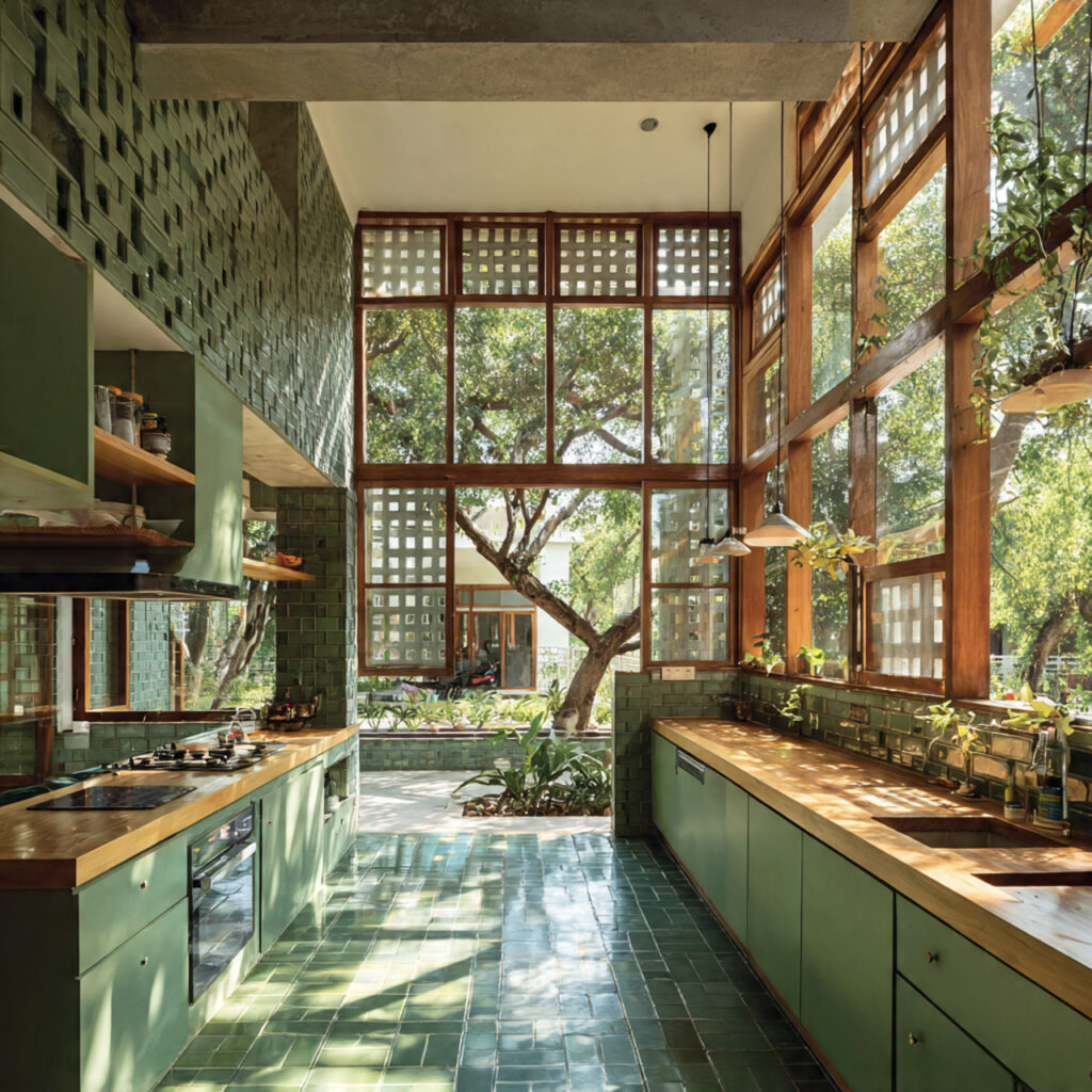 25 Best Eco-Friendly Green Kitchen Tips to Upgrade Your Space 15 Natural Ventilation
