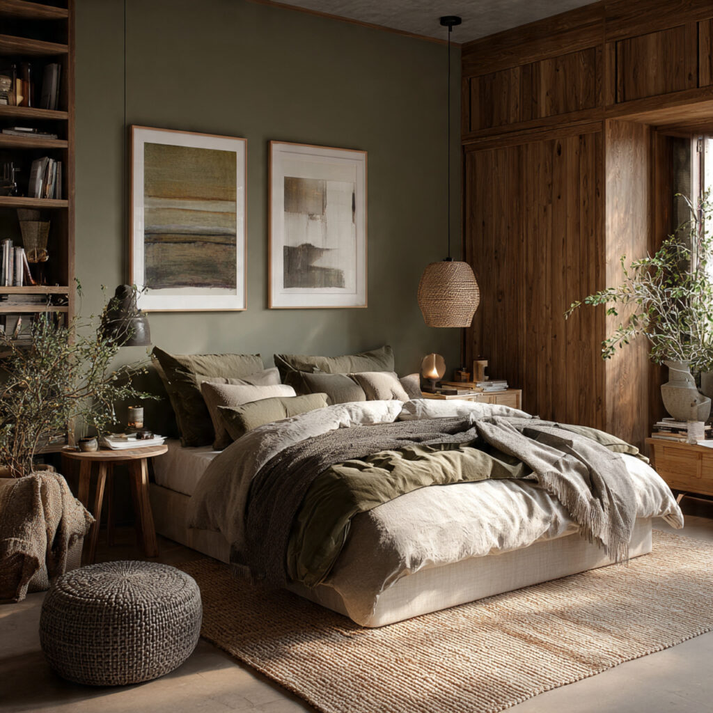 Olive Green Warmth