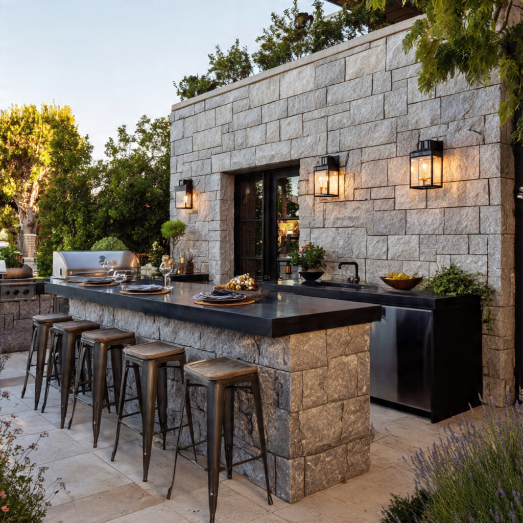25 Stunning Kitchen Bar Design Ideas to Transform Your Space Fast 13 Outdoor Kitchen Bar Extension