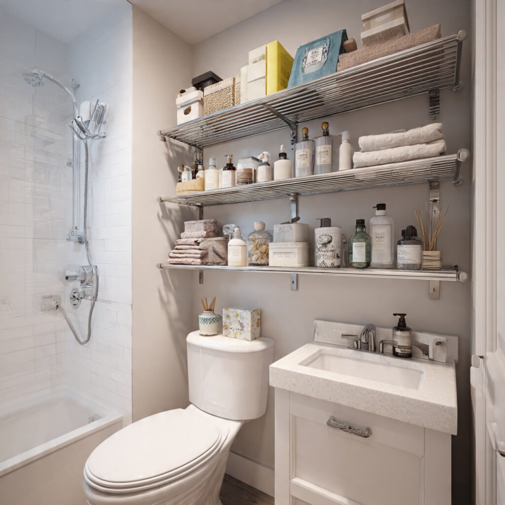 27 Small Bathroom Makeover Ideas That Transform Tiny Spaces Fast 12 Over-the-Toilet Storage