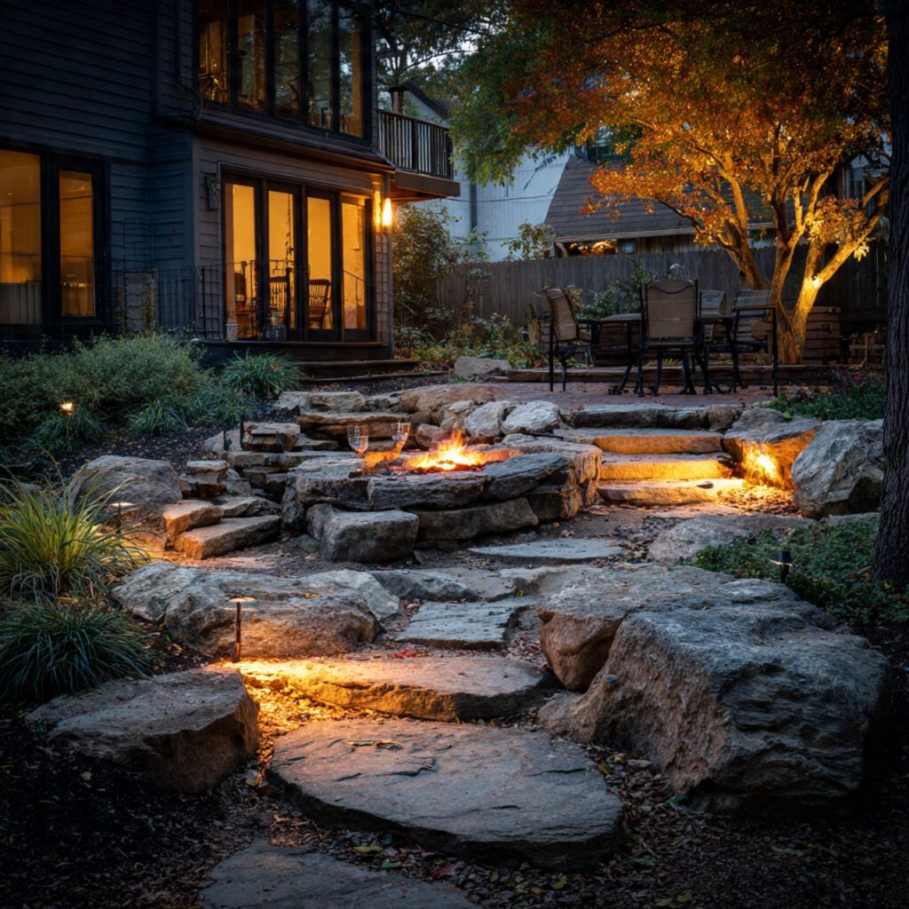 25 Fire Pit Landscaping Designs That Elevate Your Backyard Instantly 16 Pathways Leading to the Fire