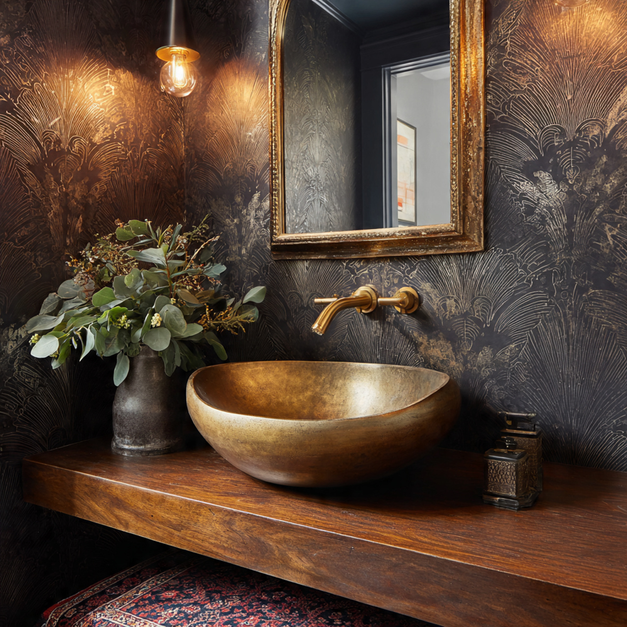 25 Stunning Powder Room Makeover Ideas to Transform Your Small Space 29 Powder Room Makeover