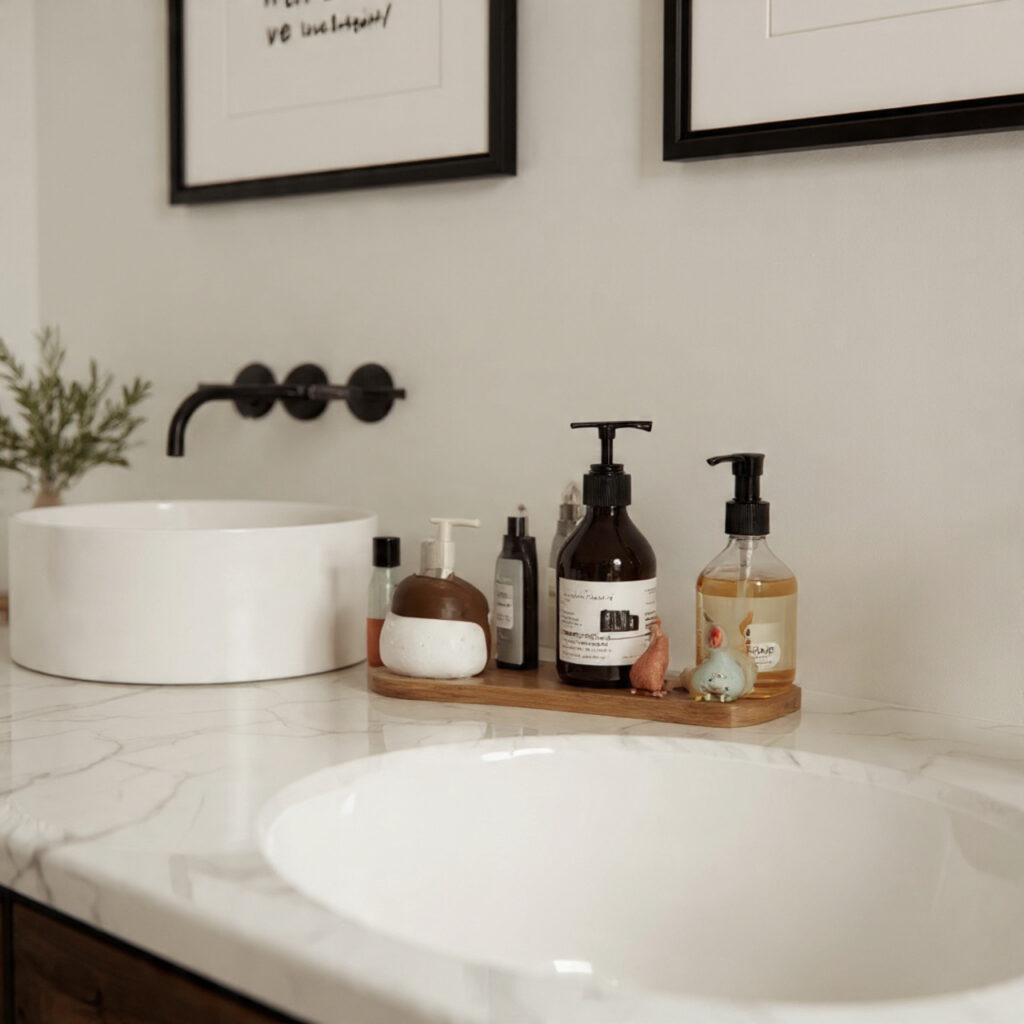 25 Fun Bathroom Decor Ideas to Brighten Your Space Instantly 4 Quirky Soap Dispensers