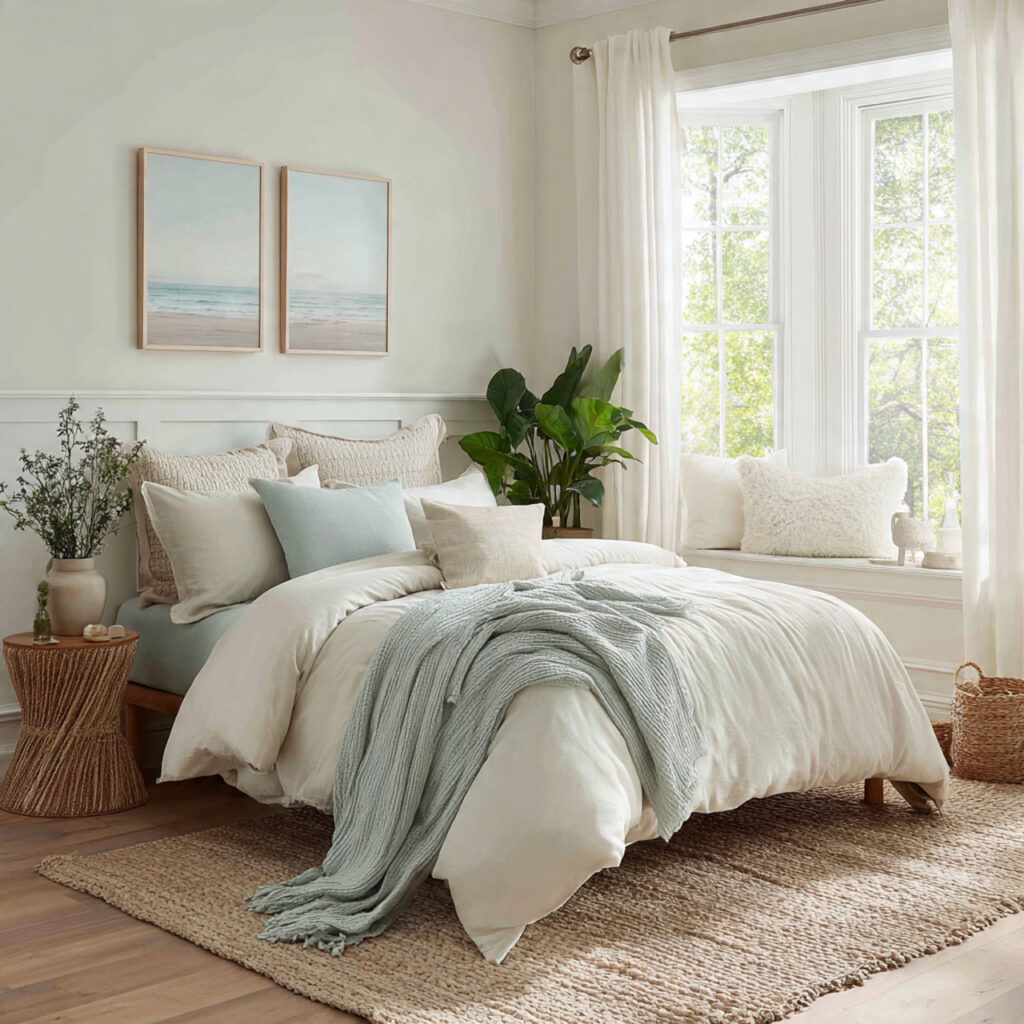25 Breezy Summer Bedroom Inspiration for a Light and Airy Retreat 1 Refreshing Color Palettes