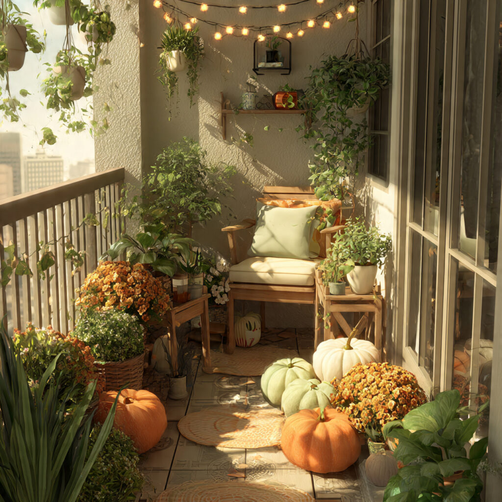 25 Creative Balcony Garden Ideas for Small Spaces 13 Seasonal Balcony Decor