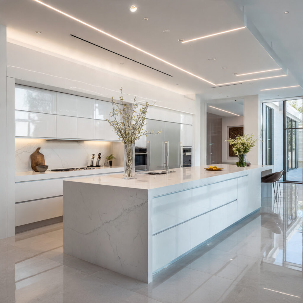 24 Stunning Kitchen Island Ideas to Transform Your Cooking Space 1 Sleek Modern Kitchen Island