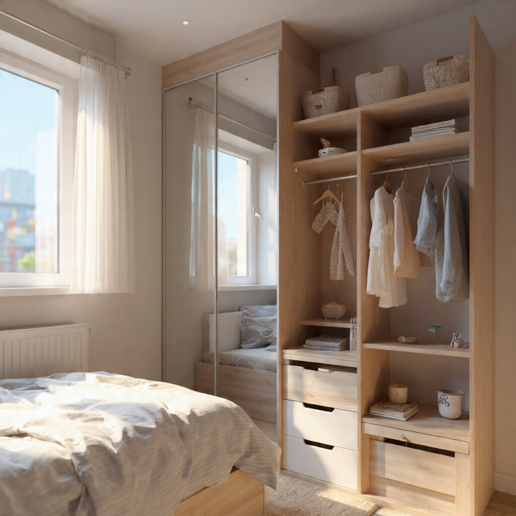 Choose Slim or Built-In Wardrobes