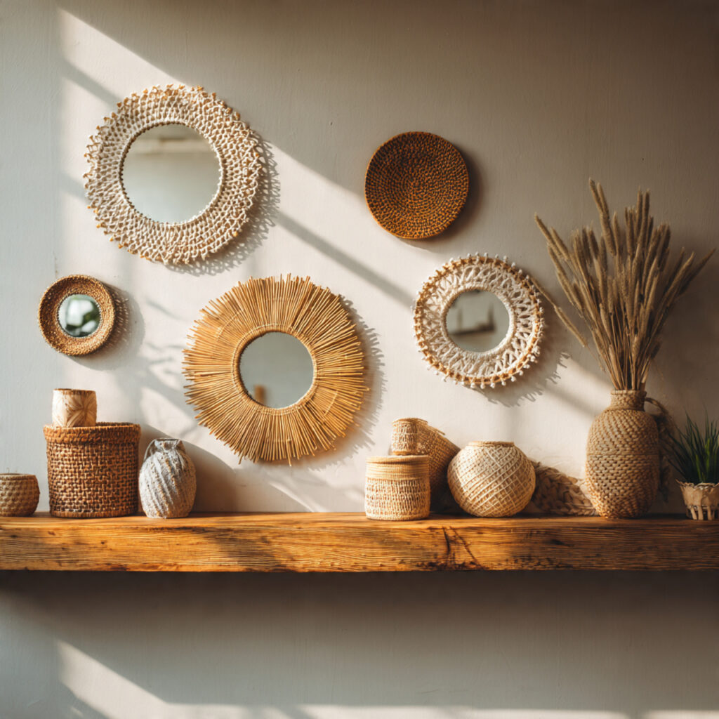 23 Stunning Boho Mirror Ideas to Elevate Every Room Instantly 13 Small Accent Mirrors for Layeringv