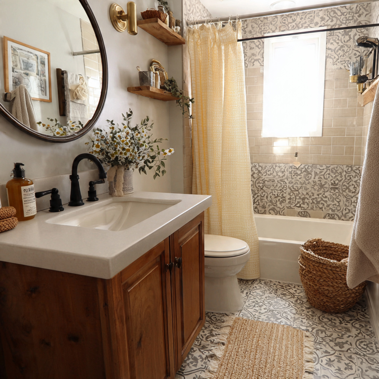 27 Small Bathroom Makeover Ideas That Transform Tiny Spaces Fast 28 Small Bathroom Makeover