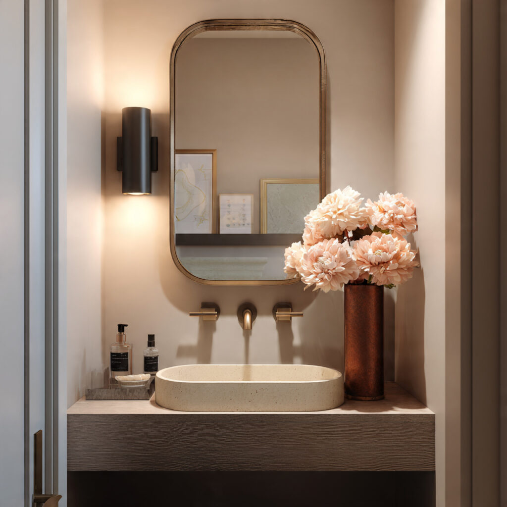 25 Stunning Powder Room Makeover Ideas to Transform Your Small Space 1 Small Space, Big Style