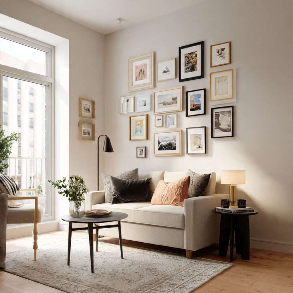 Small Space Gallery Wall