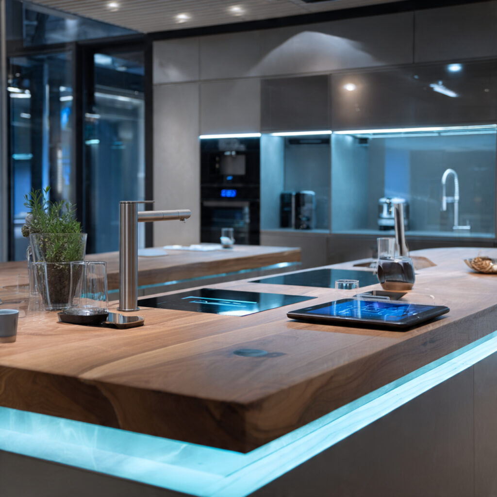 25 Stunning Kitchen Bar Design Ideas to Transform Your Space Fast 21 Smart Tech Kitchen Bar