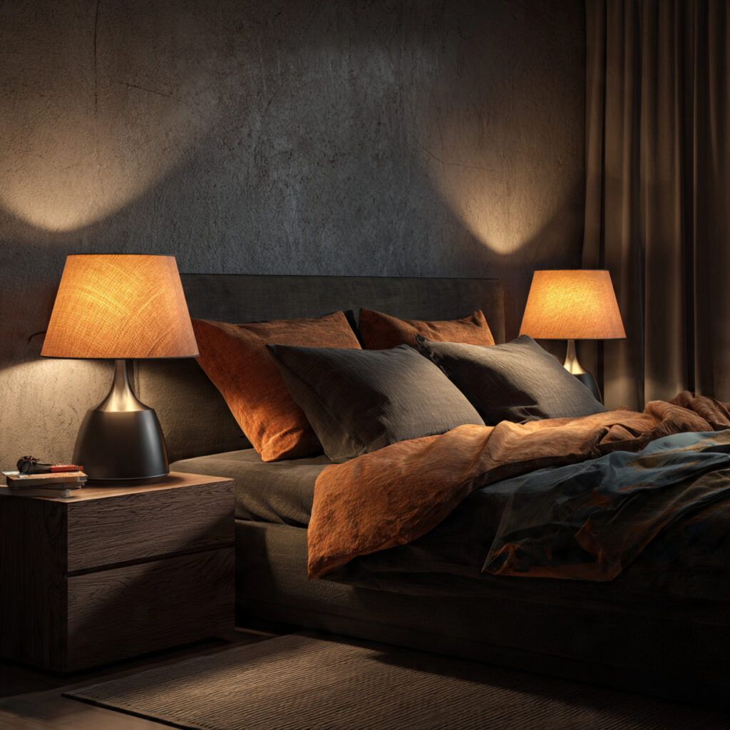 Soft Lighting for a Restful Mood