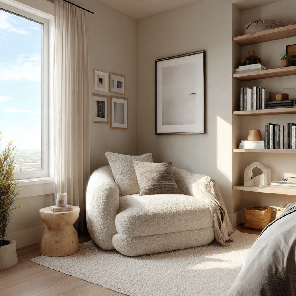 Soft Neutral Accent Chairs