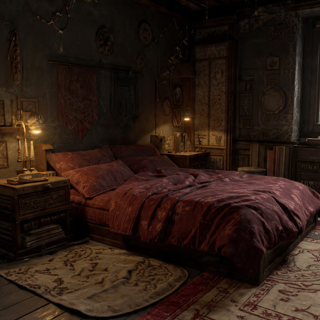 22 Enchanting Harry Potter Bedroom Designs You’ll Love 16 DIY Spellbook Nightstands