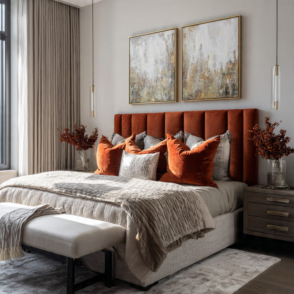 Statement Headboards as a Focal Point