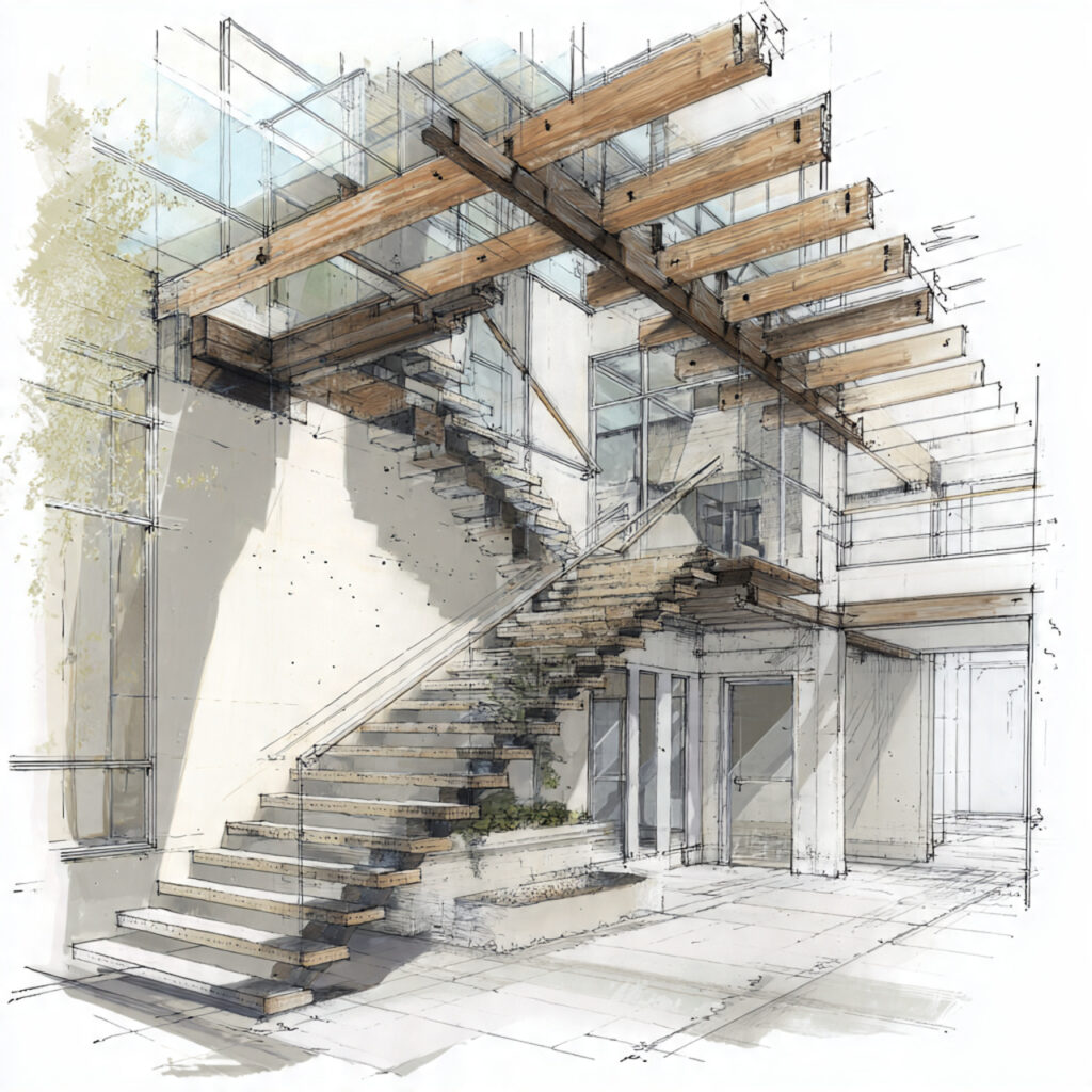 22 Stunning Floating Staircase Ideas for a Sleek, Open Interior 6 Structural Engineering Behind the Look