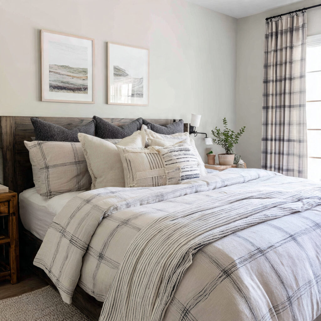 Subtle Plaid or Stripe Patterns